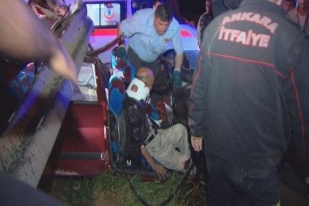 Ankara’da feci kaza: 1 ölü, 3 ağır yaralı