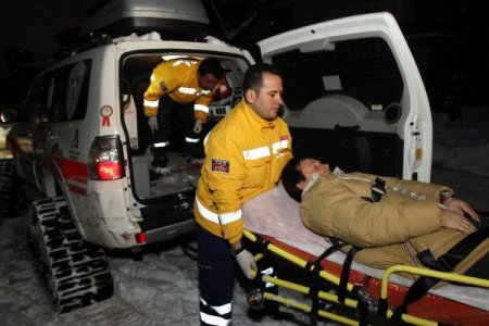 Ankara’da Hastaların İmdadına Paletli Ambulanslar Yetişti