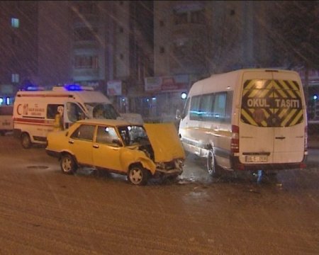 Ankara'da kar yağışı