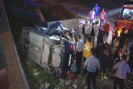 Ankara’da kaza: 3 ağır yaralı