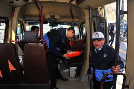 Ankara’da minibüs denetimleri artırıldı