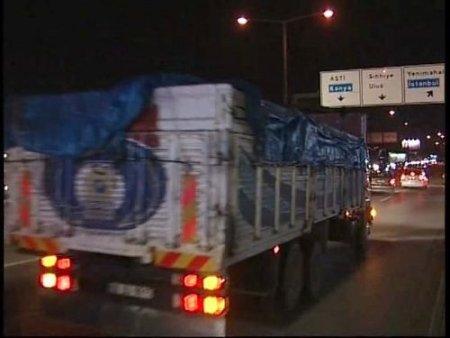 Ankara'da 'mühimmat Yüklü Kamyon' Alarmı
