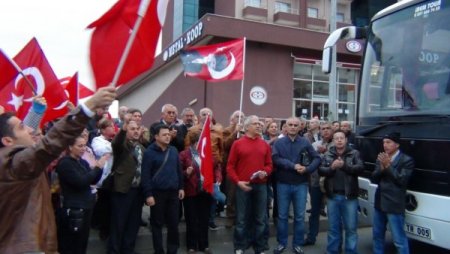 Ankara'daki yürüyüşe gitmek isteyen kafileye izin çıkmadı