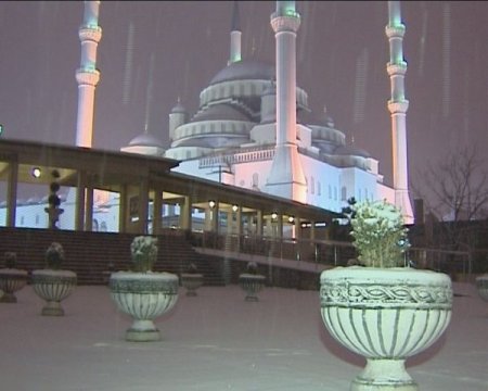 Ankara’dan kar manzaraları