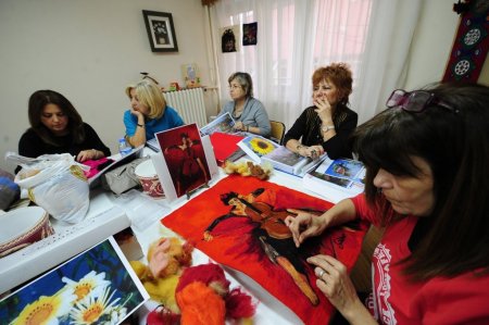 Ankaralı kadınlar, keçe kursunu sevdi