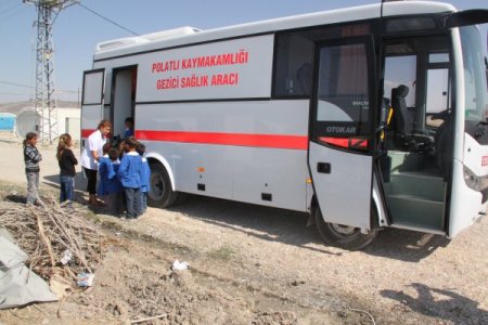 Ankara’nın ilk ‘gezici hastanesi’ hizmet vermeye başladı