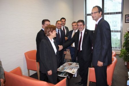 Ankara'ya giden Edremit heyeti, sınırlarının küçültülmesine engel oldu