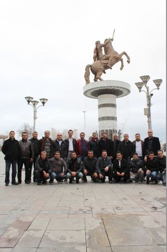 ANMED üyeleri, Makedonya ve Kosova'da Osmanlı eserlerini inceledi