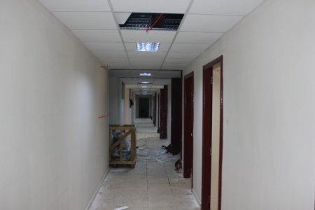 Antakya Atatürk Stadyumu'ndaki tribün inşaatı tamamlandı