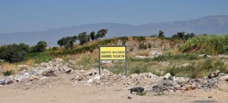 Antakya Belediyesi Çevreye Moloz Dökenlere Ceza Yazacak