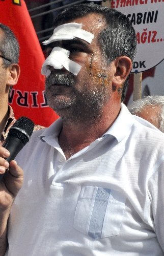 Antakya’da, Reyhanlılılara destek eylemi