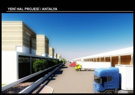 Antalya Yeni Hal'inin Temeli 2011'de Atılacak