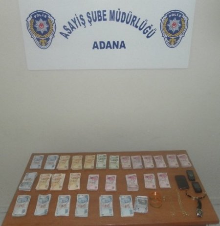 Antalya'da çaldılar Adana'da yakalandılar