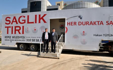 Antalya'da gezici sağlık TIR'ı tarama yapacak