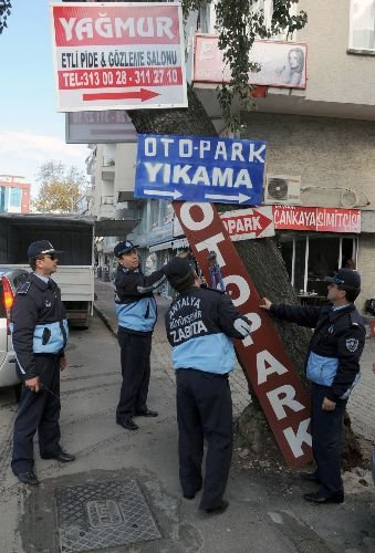Antalya'da Görüntü Kirliliğiyle Mücadele Hız Kazandı