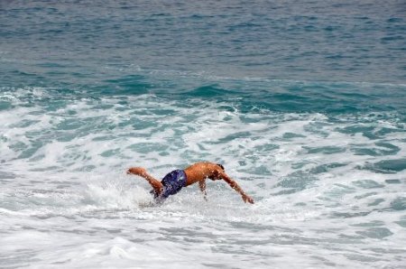 Antalya'da termometre 30 dereceyi gösterdi