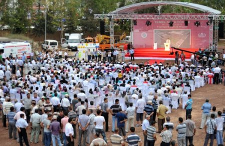 Antalya’nın İlk Olimpik Yüzme Havuzunun Temeli Atıldı