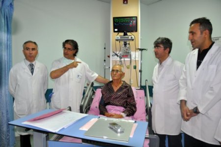 Aort kapağı ameliyatsız değiştirildi