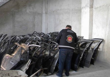 Araç takip sistemi, kaçak 297 adet 2. el araç parçası buldurdu