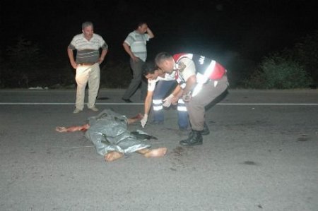 Aracın Çarpıp Kaçtığı Motosikletteki 1 Kişi Öldü, 1 Kişi Yaralandı