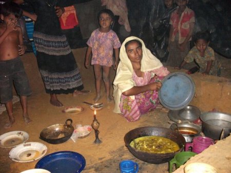 Arakan Kutupalong Kampı'nda buruk Kurban Bayramı