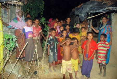 Arakan Kutupalong Kampı'nda buruk Kurban Bayramı