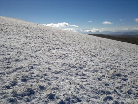 Ardahan Dağları beyaza büründü