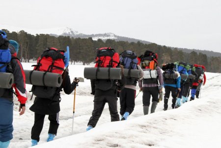 Ardahan Üniversitesi öğrencileri zirvede