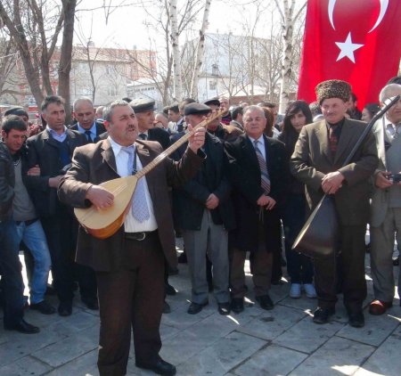 Ardahan’da Nevruz ateşi yakıldı