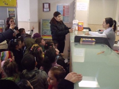 Ardeşen’de minikler meslekleri tanıyor