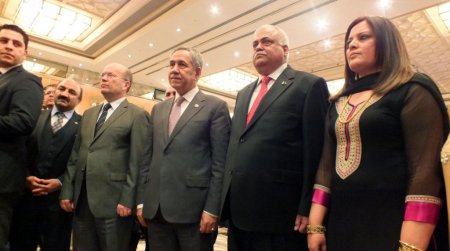 Arınç, Pakistan resepsiyonuna katıldı