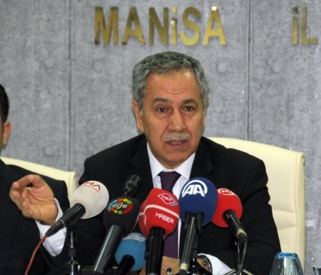 Arınç: 'Gel bakalım Öcalan, seninle oturalım, pazarlık yapalım' diyemeyiz