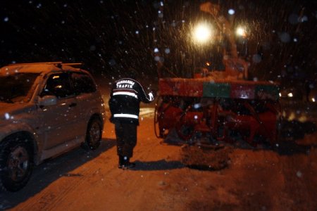 Arınç ve tatilcilerin Uludağ'da zor anları