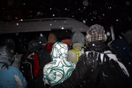 Arınç ve tatilcilerin Uludağ'da zor anları