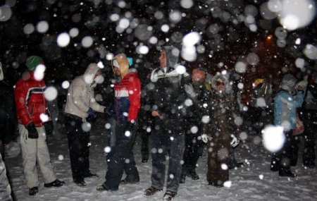 Arınç ve tatilcilerin Uludağ'da zor anları