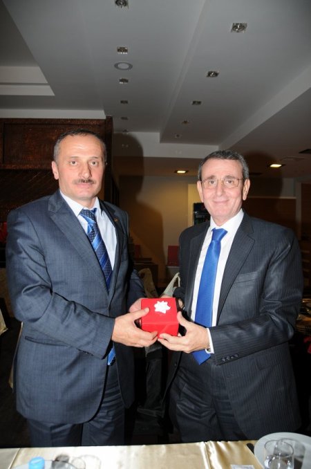 Arslan, veda yemeği ile uğurlandı