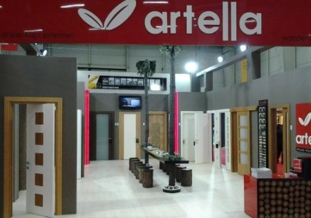 Artella'dan çift tarafa açılan iç mekan kapıları