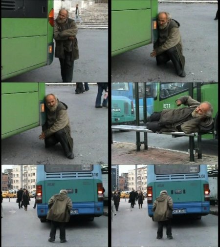 Artık ısınacağı bir durak yok