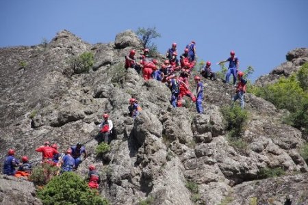 Artvin'de UMKE ekipleri tarafından tatbikat düzenlendi