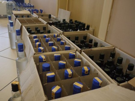 Asayiş Ekiplerinden Sahte İçki Baskını