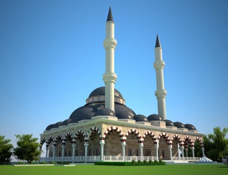 Asım Kocabıyık Camii için yer düzenlemesi yapılıyor