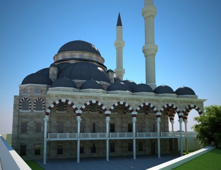 Asım Kocabıyık Camii için yer düzenlemesi yapılıyor
