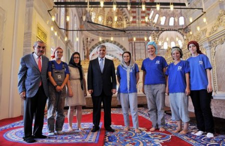 Asırlık Kabe Resmi, Çankaya Köşkü'nde Restore Edilecek