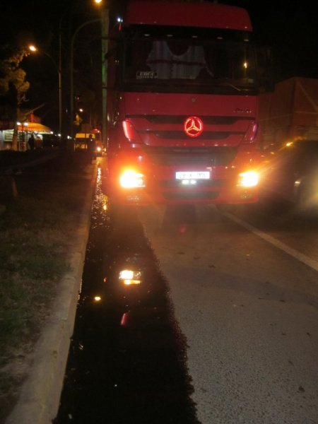 Asker uğurlayan babaya TIR çarptı