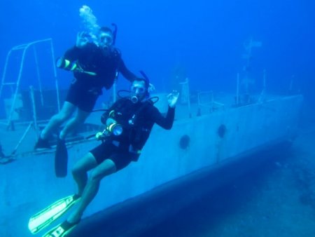 Askeri gemi, Fethiye'deki dalış turizmine canlılık kattı