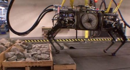 Askerlerin Yeni Yardımcısı 4 Ayaklı Robot ‘alphadog’