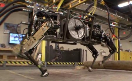 Askerlerin Yeni Yardımcısı 4 Ayaklı Robot ‘alphadog’