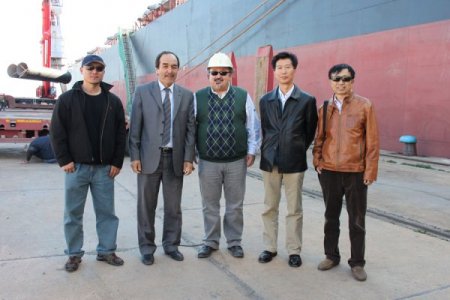 Asrın projesi için ilk borular Seka Limanı'na geldi