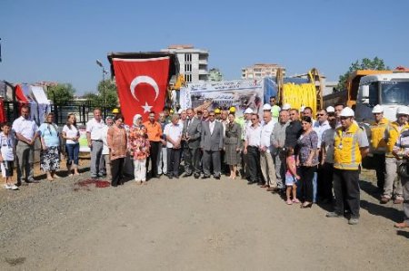 Atakum'da Doğalgaz Çalışmaları Başladı