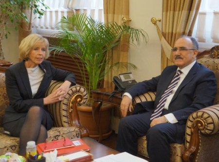 Atalay, Norveç Savunma Bakanı Erichsen'i kabul etti